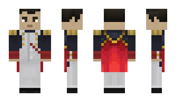 Minecraft skin NapoIeone