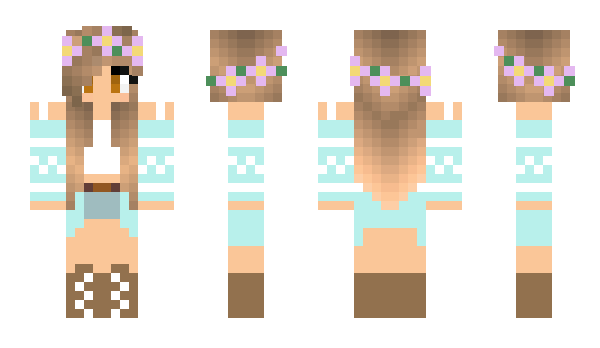 Minecraft skin Colorfaulteen