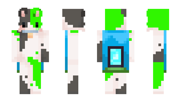 Minecraft skin Flyingwerewolf