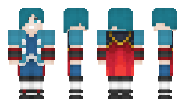 Minecraft skin Fyrezant
