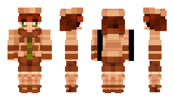 Minecraft скин по нику luanne_