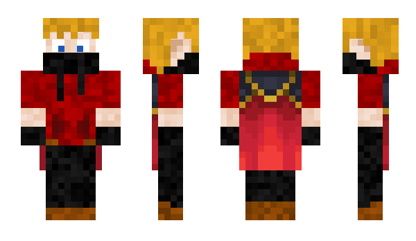 Minecraft скін по ніку Redghost45