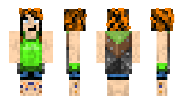 Minecraft скин по нику Enela