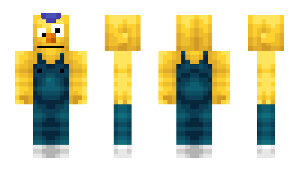 Minecraft skin qkj