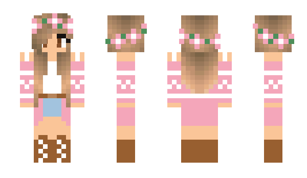 Minecraft скин по нику Princesyte_