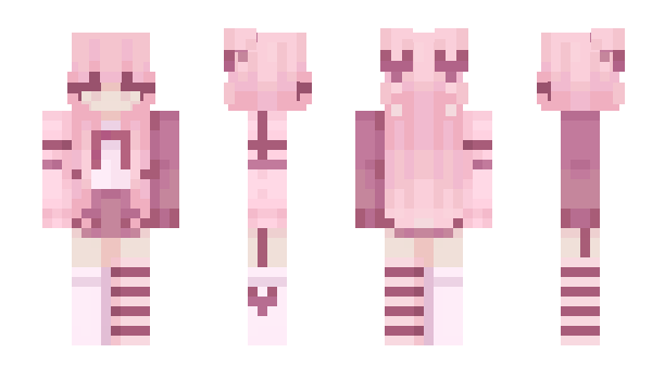 Minecraft skin Peekaaaboo