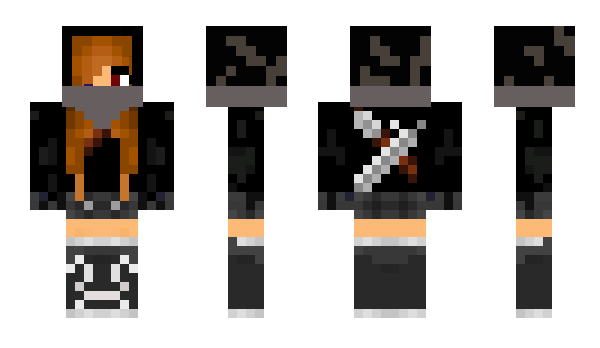 Minecraft skin Shiroze