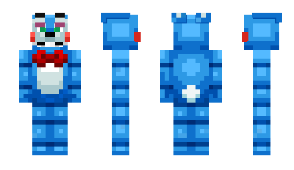 Minecraft skin BugsBonnie