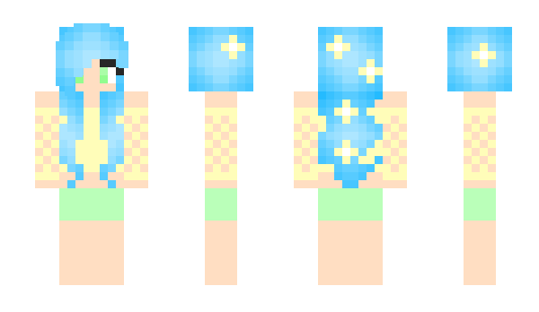 Minecraft skin foxygirlk