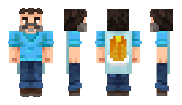 Minecraft скін по ніку 3bn4t