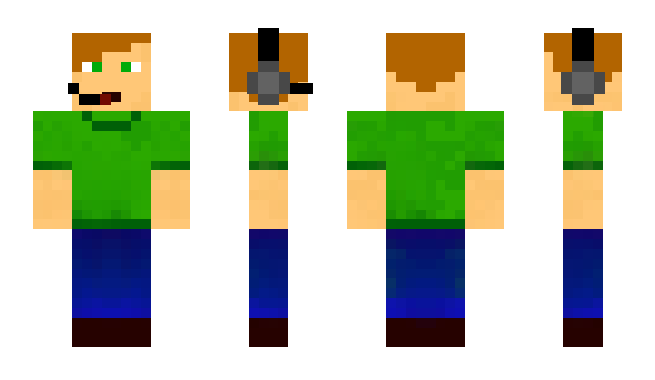 Minecraft skin Geekofail