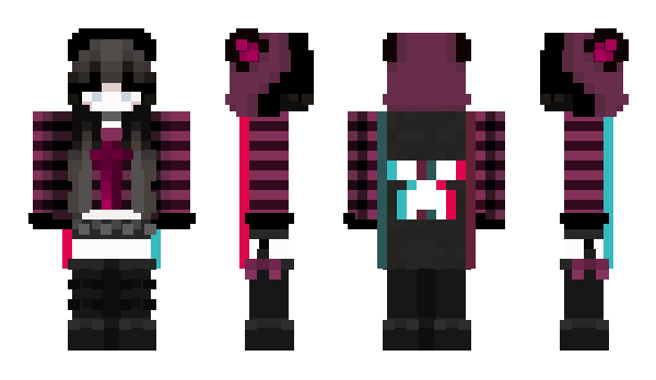 Minecraft skin CrimsonRose0000