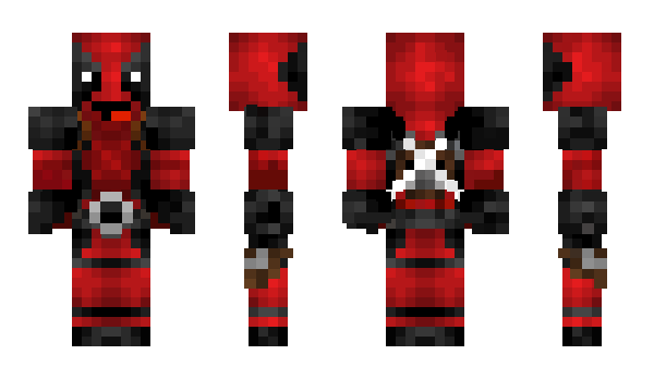 Minecraft skin xRedDragon