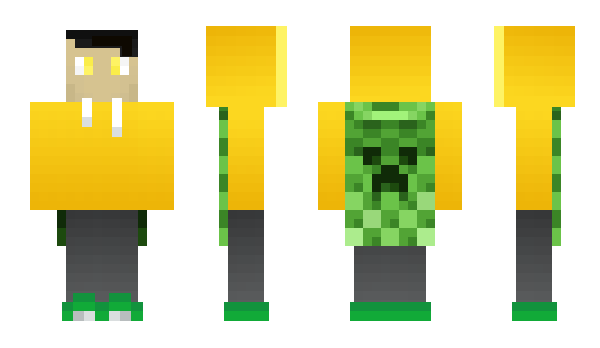 Minecraft skin catition