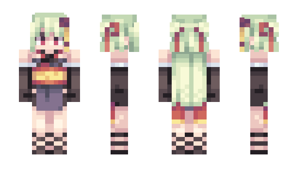 Minecraft skin MinatoAsuka