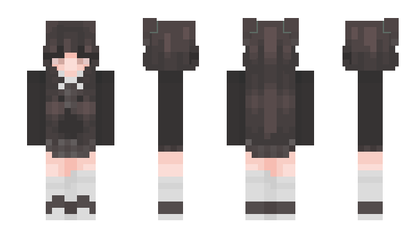 Minecraft skin Silverified