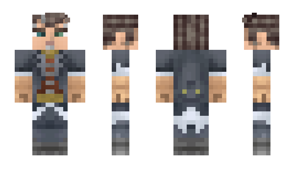 Minecraft skin Hiraishin