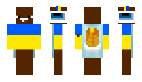 Minecraft скин по нику henesku