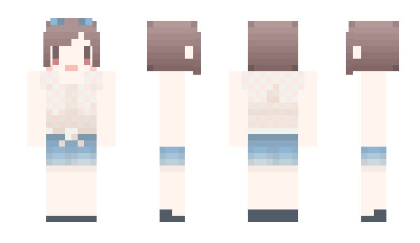 Minecraft skin mahirochan
