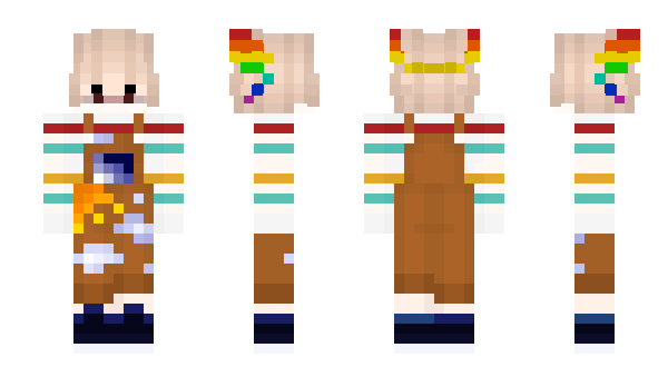 Minecraft скин по нику Lazy_girl