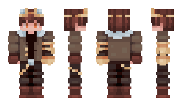 Minecraft скин по нику monklareN