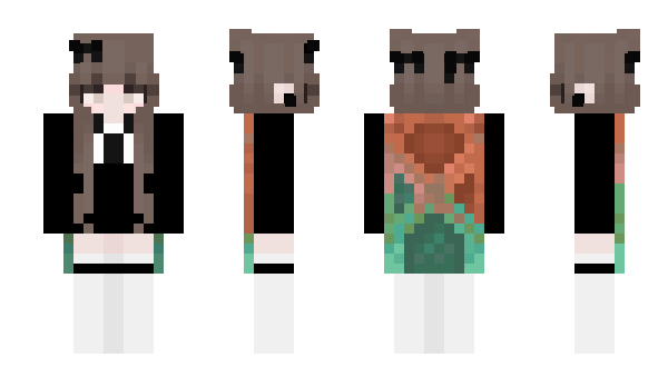 Minecraft skin AmeliaFreya