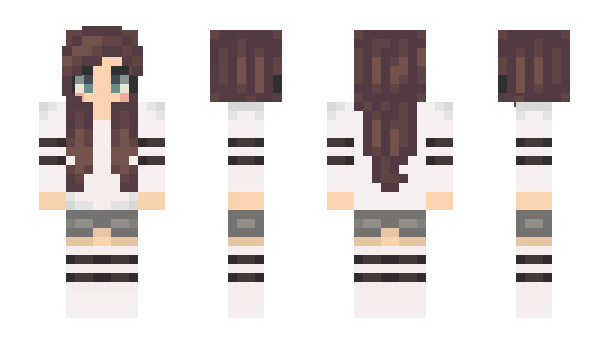 Minecraft skin Anzelina