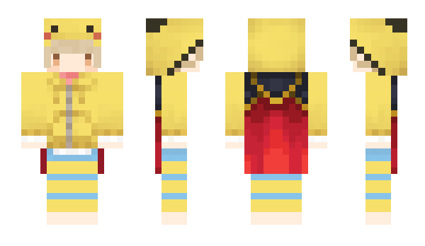 Minecraft скін по ніку pika60720
