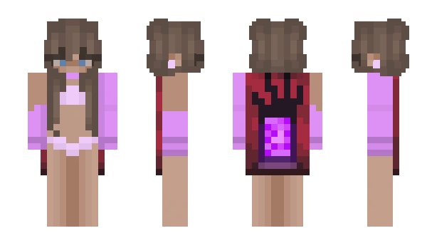 Minecraft skin VoltaPraMimLivia