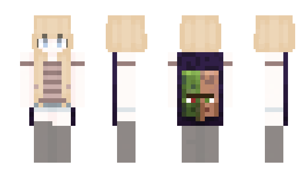 Minecraft skin Vident