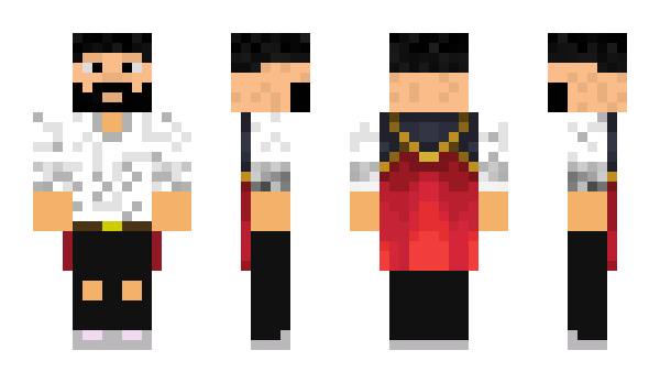 Minecraft skin MrChack