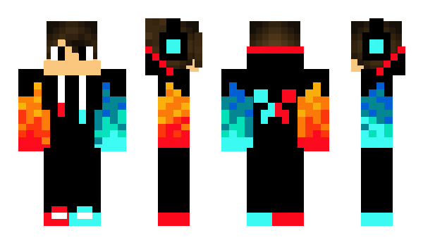 Minecraft skin PixelByteAG