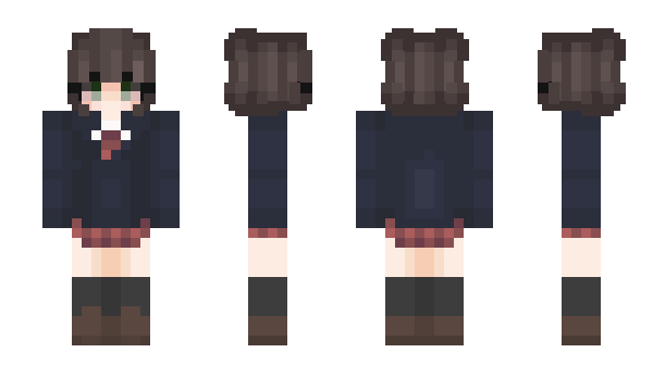 Minecraft скин по нику hazel_brown