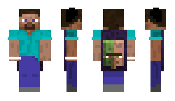 Minecraft скин по нику MCSteve_rry