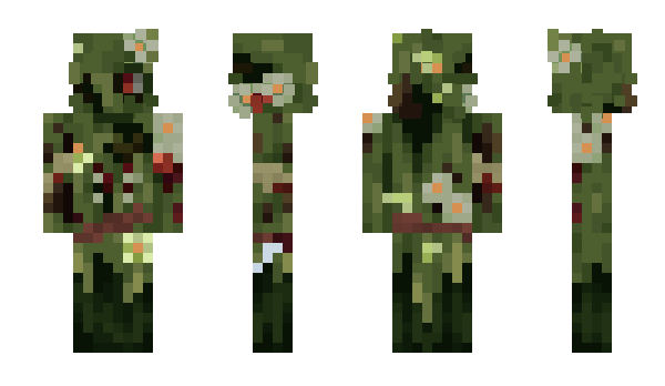 Minecraft скін по ніку Moss_Thing