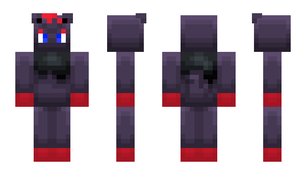 Minecraft skin ZackHugsBack