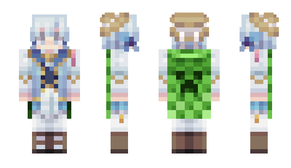 Minecraft skin MoChaa_