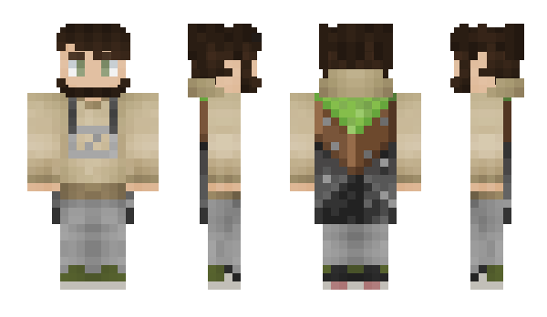 Minecraft skin Zaehart