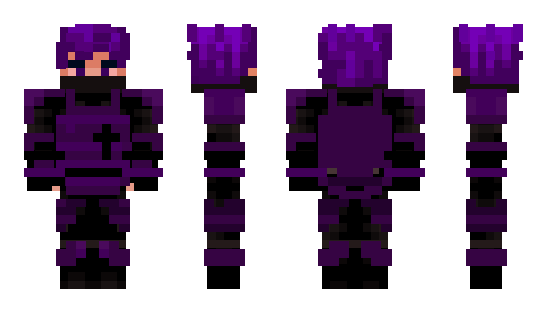 Minecraft skin PurpleNapkins