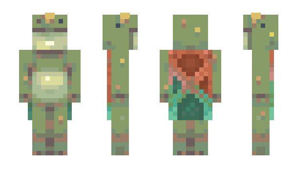 Minecraft skin lalofrog