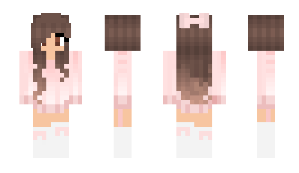 Minecraft skin Nacuko