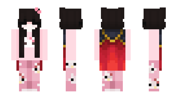Minecraft skin mowu