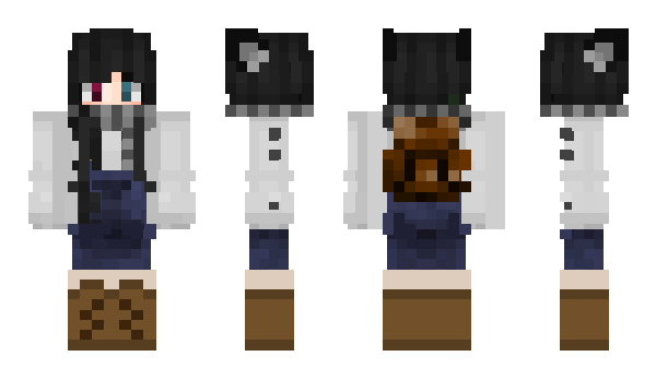 Minecraft skin Blodyn