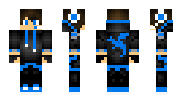 Minecraft skin DarkStarHvH