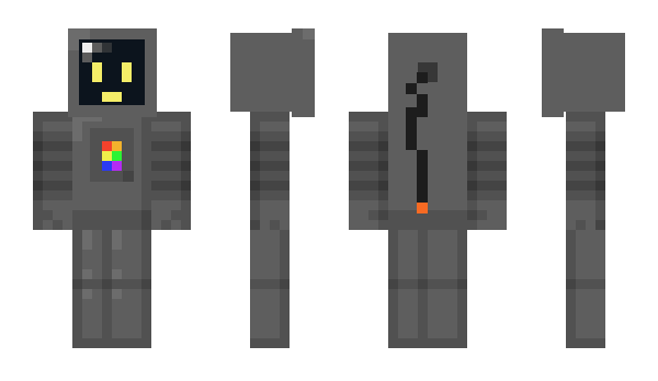 Minecraft skin UncookedH2O