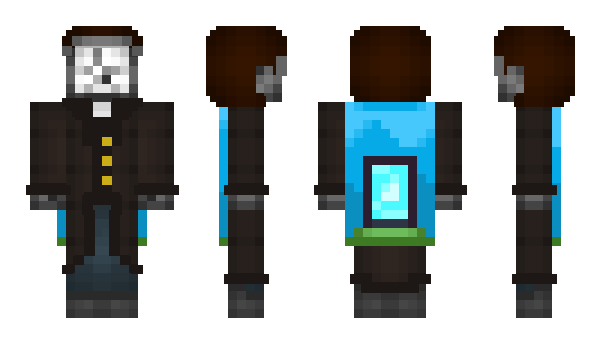 Minecraft скин по нику HarbingersLeader