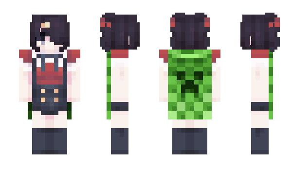 Minecraft skin NerFFlamer