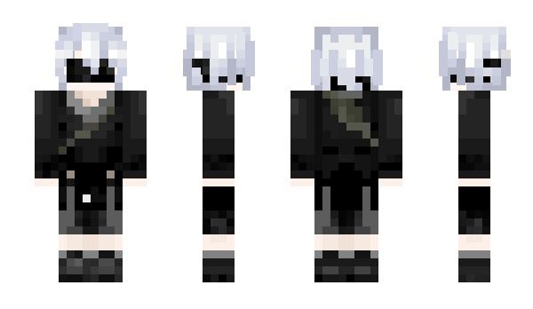 Minecraft skin MageBlack