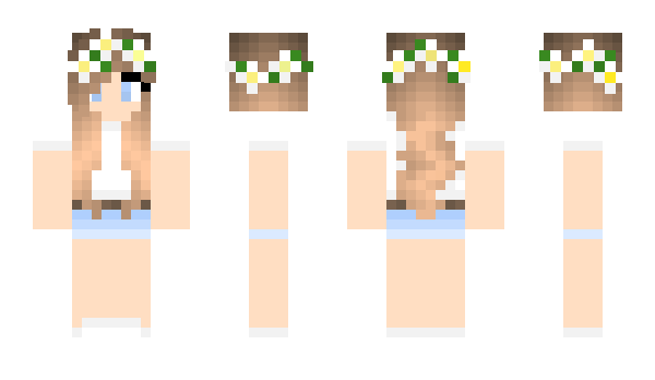 Minecraft skin Claudika