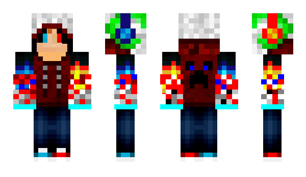 Minecraft skin RakaMC